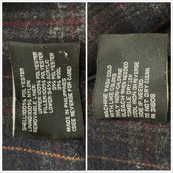 Jos. A. Bank Men’s Size M Winter Coat in Brown with Removable Thick Liner. - Picture 13 of 13